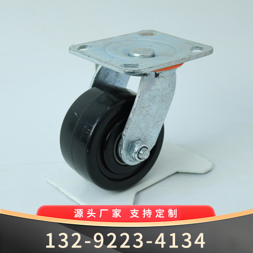 黑色万向轮脚轮价格