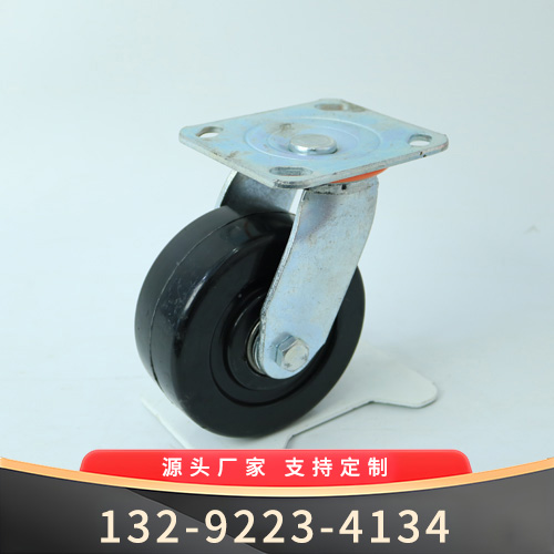 黑色万向轮脚轮价格